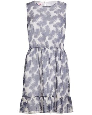 Blugirl Blumarine Mini Dress Silk - Gray
