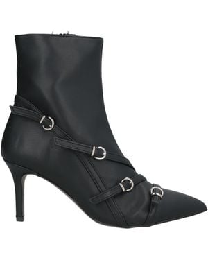 Divine Follie Botines De Caña Alta - Negro