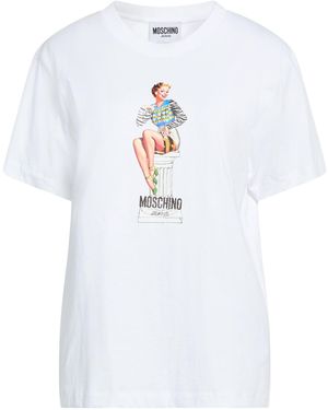 Moschino T-Shirt Cotton - White