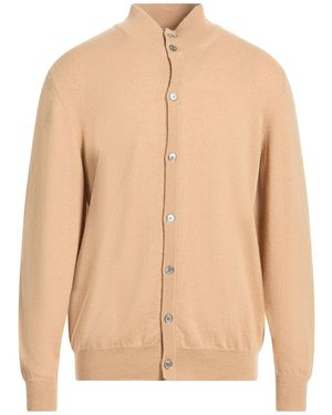 Fedeli Sand Cardigan Cashmere - Natural