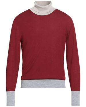 Eleventy Rollkragenpullover - Rot