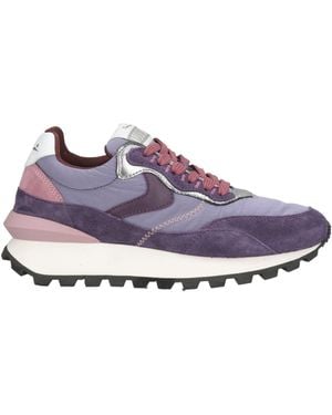 Voile Blanche Trainers Leather, Textile Fibres - Purple