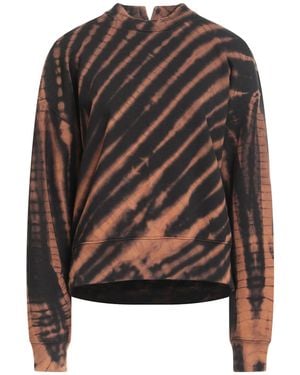 Proenza Schouler Label Sweatshirt Cotton - Brown