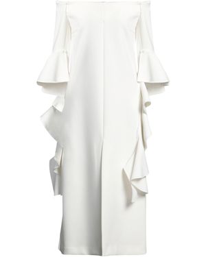 Ellery Midi Dress Polyester - White