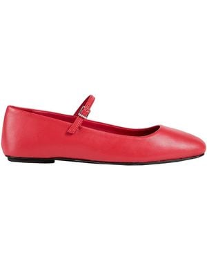 MAX&Co. Liv Coral Ballet Flats Ovine Leather - Red