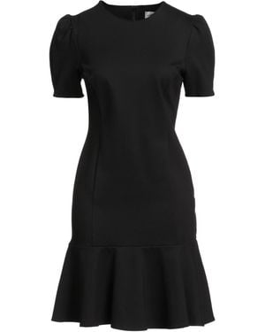 Rebel Queen Mini Dress Viscose, Polyamide, Elastane - Black