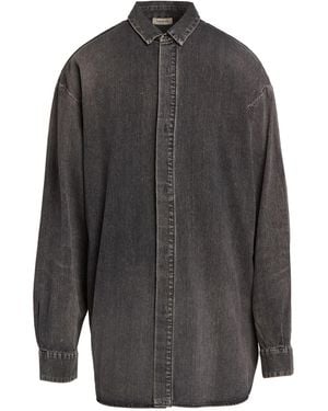 Fear Of God Denim Shirt - Grey