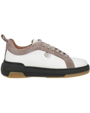 Cerruti 1881 Trainers Cow Leather - White