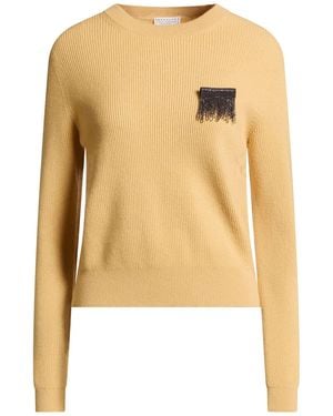 Brunello Cucinelli Marigold Jumper Cashmere - Yellow