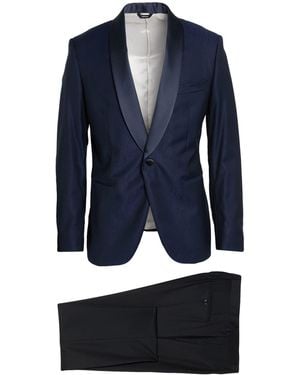 Tombolini Midnight Suit Virgin Wool - Blue