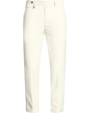 Barbati Trousers Polyester, Viscose, Elastane - White