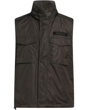 Aspesi Vest Polyamide - Black
