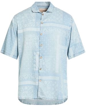 TOOCO Denim Shirt Rayon - Blue