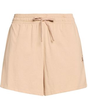 Nike Shorts & Bermuda Shorts Polyester, Cotton - Natural