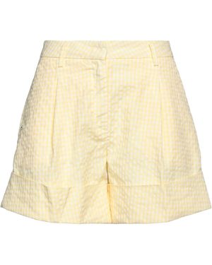 RE_HASH Shorts & Bermuda Shorts Polyester, Cotton, Linen - Natural