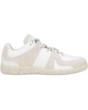 Ganni Light Sneakers Leather, Synthetisches Material - White