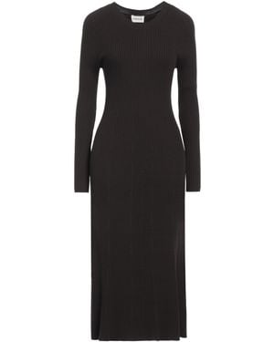 P.A.R.O.S.H. Midi Dress - Black