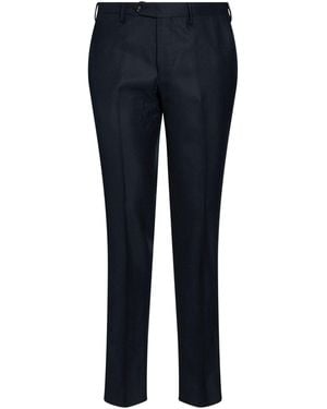 Lardini Midnight Pants Wool - Blue