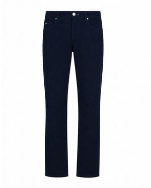 Tramarossa Midnight Trousers Cotton, Elastane - Blue