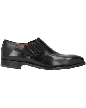 Testoni Loafers Leather - Black