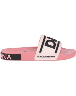 Dolce & Gabbana Sandals Rubber - Pink