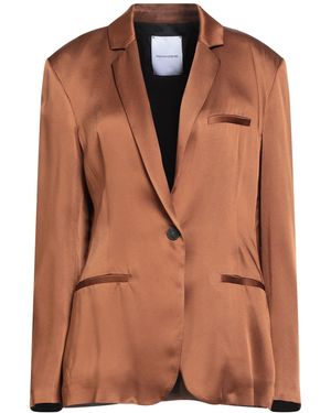 Pomandère Blazer Acetate, Viscose - Brown
