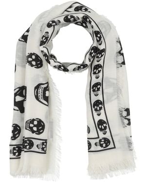 McQueen Bufanda - Blanco