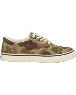 chesapeake's Military Trainers Textile Fibres - Brown