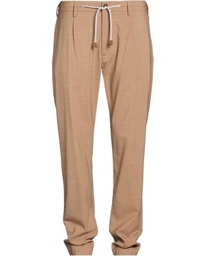 Eleventy Pants Wool, Elastane - Natural