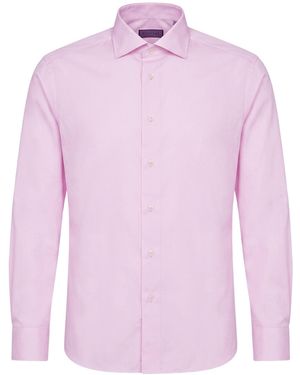 Canali Shirt Cotton - Pink