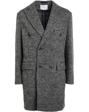 Paolo Pecora Lead Coat Virgin Wool - Gray