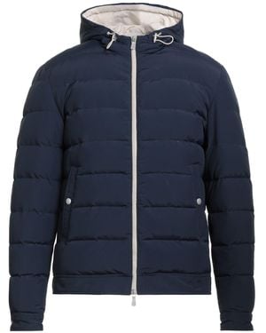 Eleventy Puffer Wool, Polyamide - Blue
