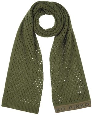 Pinko Scarf Acrylic, Polyamide, Alpaca Wool - Green