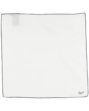 ZEGNA Ties & Bow Ties Cotton, Silk - White