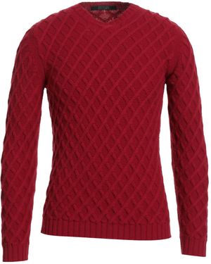 Messagerie Pullover - Rosso