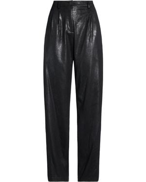 Nostrasantissima Trousers Polyester, Elastane - Black