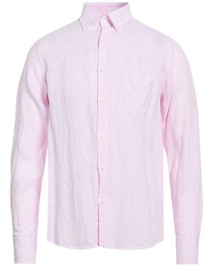 Paul & Shark Shirt Linen - Pink