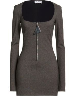 The Attico Mini Dress Rayon, Polyamide, Elastane - Black