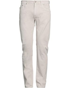 BARMAS Ivory Pants Cotton, Elastane - Gray