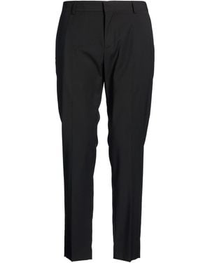 Daniele Alessandrini Trousers Polyester, Viscose, Elastane - Black