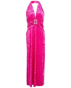 P.A.R.O.S.H. Maxi Dress Polyamide, Elastane - Pink