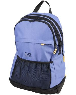 EA7 Backpack Polyester - Blue