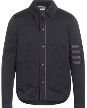 Thom Browne Jacke & Anorak - Blau