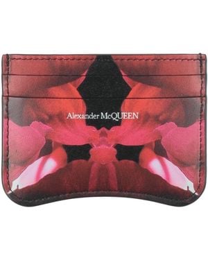 McQueen Cardholder Leather - Red