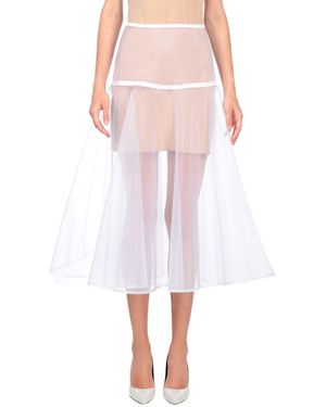 Ermanno Scervino Midi Skirt Polyamide - Pink