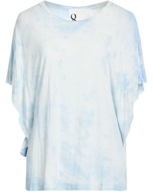 8pm Sky T-Shirt Viscose, Linen - Blue