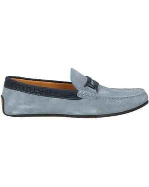 Testoni Loafers Leather - Blue