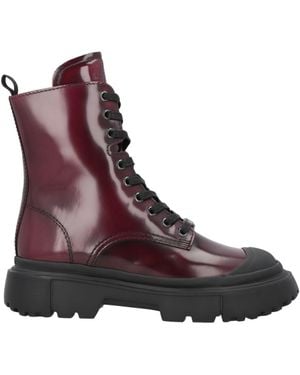 Hogan Ankle Boots - Purple