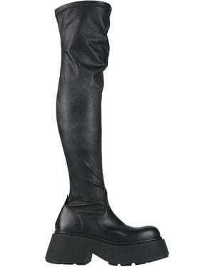 Vic Matié Boot Textile Fibres - Black