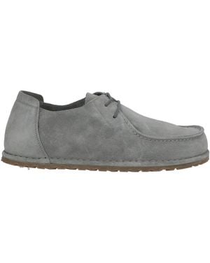 Birkenstock Lace-Up Shoes Leather - Grey